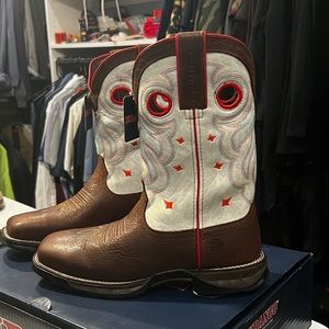 Brand new never worn Durango women’s cowboy boots. Size 6.5.